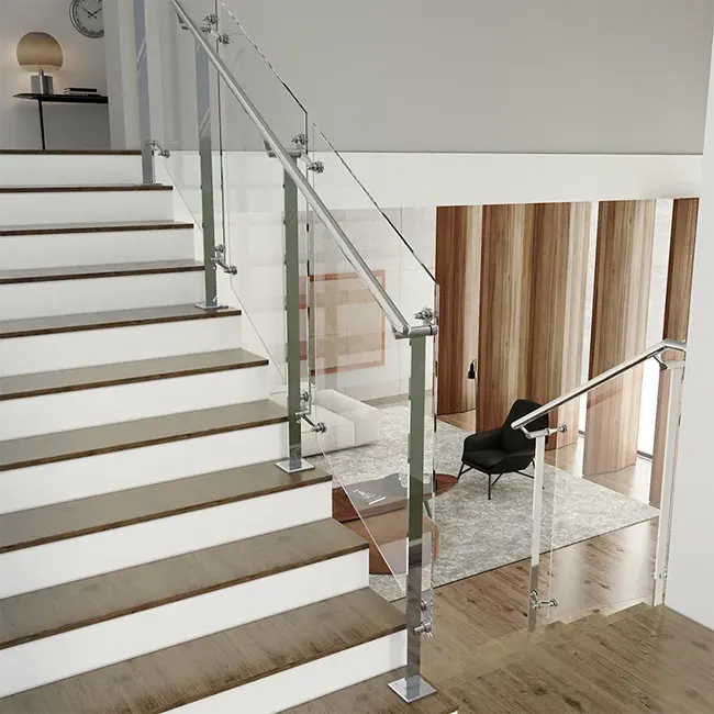 Glass railing systems Decks, Balconies, and Stairways