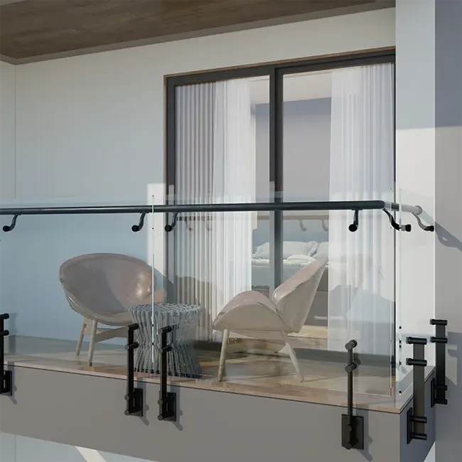 Removable Decorative Railing System Products - Stainless Steel Modular Railing Systems | Crystal